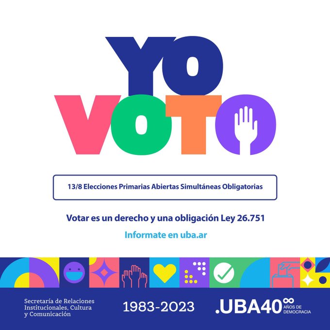 Campaña Yo Voto PASO 2023 Museo de la Deuda